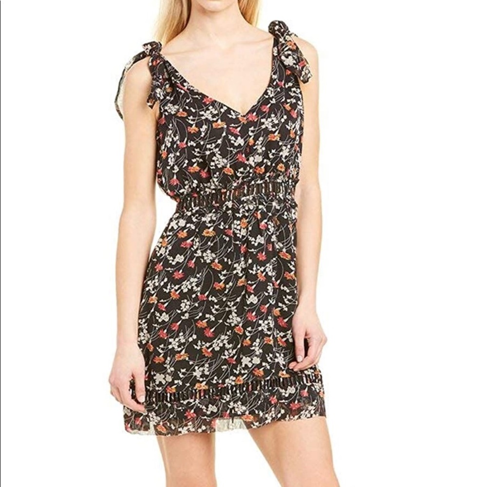 NWOT Joie Huntlie Floral Printed Mini Dress